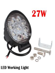 Barre lumineuse de travail LED 43 pouces 27W, pour indicateurs de conduite de moto, bateau tout-terrain, voiture, tracteur, camion 4x4 SUV ATV, inondation 12V 24V3071738