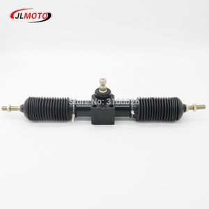 Conjunto de piñón de dirección asistida de acero completo de 430mm apto para DIY China Golf Go Kart Buggy Karting ATV UTV piezas de bicicleta