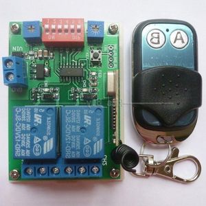 Freeshipping 433 MHZ DC 12 V 2Ch Multifunktions Wireless Controller Timer Verzögerungsrelais RF Schalter EV1527 ASK OOK Fernbedienung Obsqj