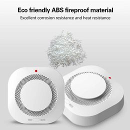 433mhzzsmoke detector sensor 80db Fuego Smart Smoke Detector Protección contra incendios Alarma de seguridad Smart Life