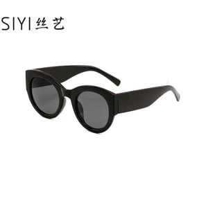 4353 Nouvelles lunettes de soleil Export Trend Verres et lunettes de soleil en métal polyvalents