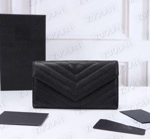 437469 Nieuwe Portefeuilles voor Vrouwen Merk Lange Portemonnee Portemonnee voor Dames Mode Clutch Bag Met Doos Designer Billetera 19-11-2.5