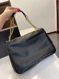 43cm Grand Jamie 4.3 Totes Designer Sacs à provisions Velours Grand Sac à main Noir Mode Luxurys Chaînes Bandoulière Sacs d'aéroport Shopper Totes Rabat Duffle Sacs à main de plage