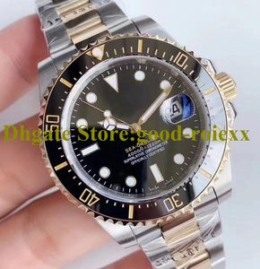 43mm Montre de luxe Montres pour hommes Automatique Eta 2836 Hommes Mécanique 126603 Acier Or Sea Dweller Dive Sport Factory Crystal Date Montres-bracelets