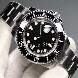 Watchs de 43 mm Montres 44 mm Men de montre Automatique Cal 3235 Mouvement étanche 904L Date d'acier céramique Black Blue Dive Sea Sport Eta Cry 2679