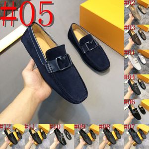 43Model 2023 Britse stijl Crocodile Patroon schoenen Designer Men Loafers schoenen