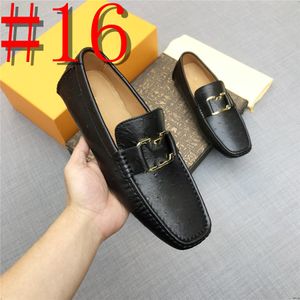 43 modèle hommes mocassins en cuir véritable chaussures de luxe décontractées marque concepteur printemps été homme mocassin sans lacet chaussures Mocasines Hombre