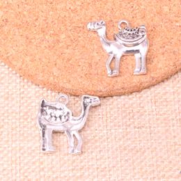 43 stks Charms Camel 23 * 24mm Antieke Making Hanger Fit, Vintage Tibetaans Zilver, DIY Handgemaakte Sieraden