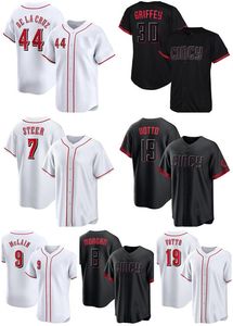 44 DE LA CRUZ 19 VOTTO Baseball JERSEYS yakuda local Cool Base Jersey dhgate Discount Design wear 8 MORGAN 9 MCLAIN 6 INDE 7 STEER 11 LARKIN 30 GRIFFE