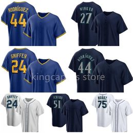 44 RODRIGUEZ Baseball JERSEYS kingcaps Cool Base Jersey dhgate Discount sports 27 WINKER 29 RALEIGH 68 KIRBY 36 GILBERT 11 MARTINEZ 3 CRAWFORD vêtements de sport en gros