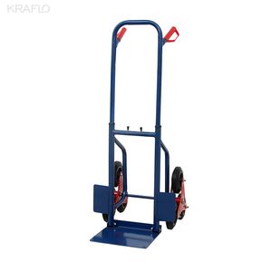 440 lbs Heavy Duty Traplopen Bewegende Dolly tuin Materiaalbehandeling Wagen Blauwe steekwagen Magazijn Apparaatwagen