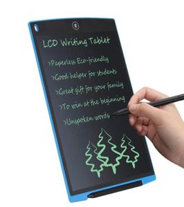 448512 pouces Tablettes d'écriture LCD Dessin numériques Tampons d'écriture portable UltraHin portable avec PENS8704503