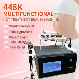 448 kHz Indiba TECAR Thérapie Machine Fièvre Master Deep Rf THATRAPY FACIAL ANTI AGING LYMPHATIC DRAINAGE PHYSICAL THÉRAPIE SELAGE