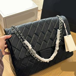 Maxi bolsas Bolsa de diseñador de alta calidad Diamond Lattice Crossbody Bag Bolsa de hombro Luxurys Bolsos Hobo Bolsas Jumbopurses Diseñador Mujer Bolsa Solapa Bolso 231215