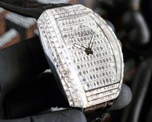 44mm carbon diamant heren man horloge V45 automatisch uurwerk waterdicht fashion party polshorloge racen designer coole horloges casual verjaardagscadeau