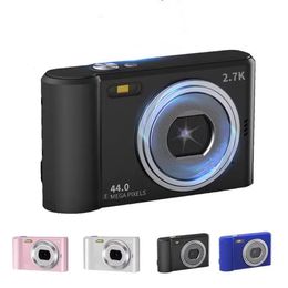 Petit appareil photo numérique Portable 44mp 27K, écran IPS 24 pouces, Zoom 8X, détection faciale, Vlogging, Mini pour débutant en photographie, 240106
