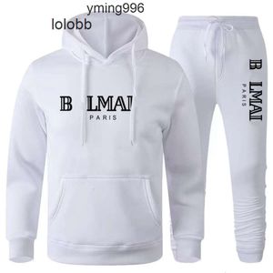 44O4 pur hommes pour balmanly sweat à capuche mode vêtements costume ballmainly coton sweat à capuche pantalon ballman Sportswear Les mêmes survêtements balmin love survêtement desi 5JLI