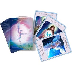 44pcs Loves Light Divine Guidance Tarot Deck English Oracles Card Table Games Party Playing Board Game jeux individuels