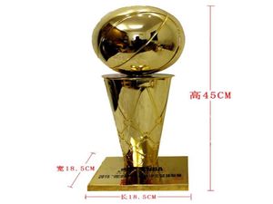 45 CM Hoogte De Larry O'Brien Trophy Cup s Trophy Basketball Award De Basketball Match Prize voor basketbaltoernooi212j4106222