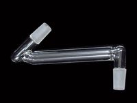 Adaptateur d'adaptateur femelle mâle de 25 degrés Drop Down Drop Down 14mm pour la pipe de bang d'eau de verre