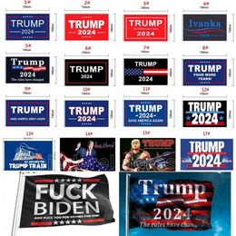 45 ontwerpen directe fabrieksvlag 3x5 Ft 90*150 cm save america again Trump Vlag Voor 2024 President USA