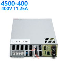 4500W 11A 400V Voeding 400DC 0-5V Analoge signaalregeling 0-400V Instelbare voeding 400V AC naar DC SE-4800-400 PLC CONTRO 110VAC/220VAC/380VAC-ingang