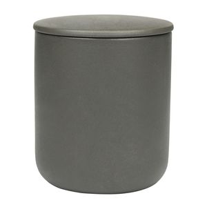 450 ml matgrijs keramische wierookkaarsenbeker met deksel kaarsenhouder standaard wasvulling cup kan worden aangepast logo