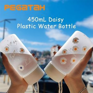 450 ml Smal Daisy Plastic waterfles