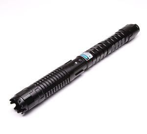 450nm Sterke High Power Blauwe Laser Pointer Pen Zaklamp verstelbare focus Zichtbare Beam focusseerbare lazer zaklamp 1048041