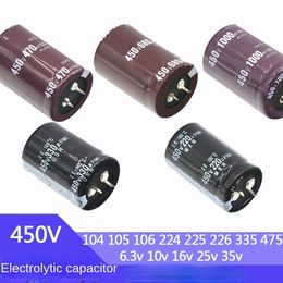 450V condensateur électrolytique Horn Pin dur 220uf 330uf 470uf 680uf 1000uf Micro Méthode 450V (1PCS)
