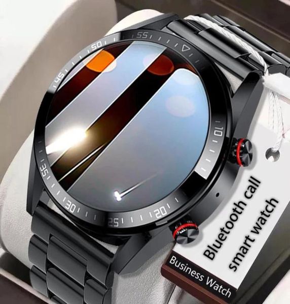 Reloj inteligente con pantalla táctil 454454 para hombre, siempre muestra la hora, llamada Bluetooth, música Local, reloj inteligente para hombre para Xiaomi Huawei6842667