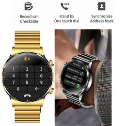 454x454 HD 1,39 inch Smart Watch Men Bluetooth Call IP68 Waterdichte muziekspeler link Bluetooth -headset smartwatch TK68