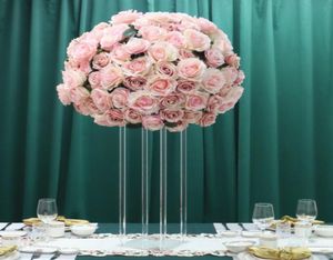 45CM fleur artificielle Table pièce maîtresse décor de mariage route plomb Bouquet bricolage glycine vigne fleur boule soie fête Event5237447