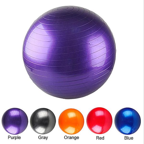 Pelota de Yoga para entrenamiento corporal de 45cm, gruesa, a prueba de explosiones, ejercicio gimnástico redondo, Pilates, inflable, PVC suave, bolas de masaje de equilibrio, entrenador