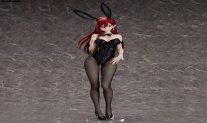 45cm ing Fairy Tail Erza Scarlet Bunny Girl Anime Figure Sexy Girl PVC Action Figure Jouets Collection Modèle Poupée Cadeau Unisexe MX1939520
