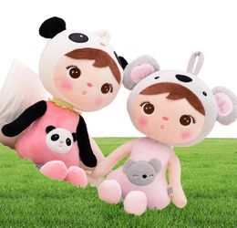 45cm kawaii gevulde pluche dieren cartoon Kids speelgoed voor meisjes jongens kawaii baby pluche speelgoed koala panda baby pop t20020999146976