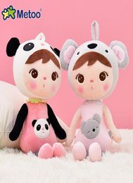 45 cm kawaii peluche animaux dessin animé enfants jouets pour filles garçons Kawaii bébé jouets en peluche Koala Panda bébé poupée T2002097142246