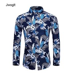 45kg120kg herfst nieuw shirt lange mouw strand Hawaii vakantie afdrukken casual tops knop mannen mode shirts 5xl 6xl 7xl 210412