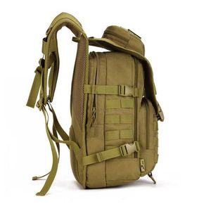 45L Grote capaciteit Man Army Tactical Rugzakken Militaire Assault Bags Outdoor Molle Pack voor Trekking Camping Hunting Tas Y0721