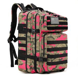 45L Tactical Backpack Militair Pack 3p Assault Bag Men Army Outdoor Knapsack Waterdichte klimlimbrubsack Camping Hiking Mochila 240411