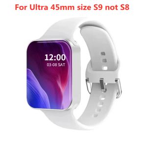 45 mm formaat voor Apple Watch 49 mm Ultra 2-serie 9 iWatch marine band smart watch sporthorloge beschermende smartwatch beschermhoes