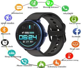 45 mm Smart Watch IP68 Imperméable Real Heart Sated Wrist Wistres Drop Tracker Mood Tracker APPEL PASSOMETHER Boold Pression May15218988132810