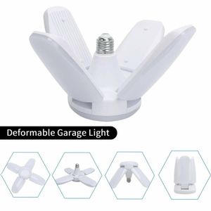 High Bay 45W E27 LED Garage Ampoule 60W Pliante Blanc Froid Stock US