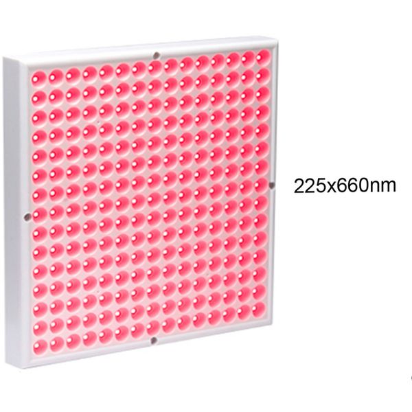 45W LED Grow Lights Pannel Interrupteur ON / OFF 660 NM Thérapie rouge 850 nm Proche de la lampe infrarouge pour la peau et le soulagement de la douleur Lampes de culture rouge