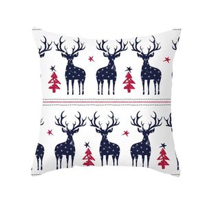 45x45cm taie d'oreiller de noël père noël wapiti maison coussin taie d'oreiller ornements de noël cadeaux de nouvel an 40 modèles en option BT6716