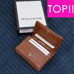 466492 Marmont Card Case Wallet Designer Women Cardholder Card Coin Purse Mini Leather Zippy Organisator Wallethouder Pochette Key 324T