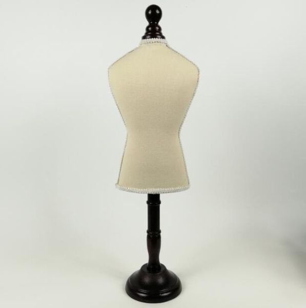 Maniquí femenino de costura de 46cm, estante negro para ropa para perros y gatos, perchas para exhibición de mascotas, suministros, modelo Animal A541