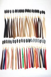 46 kleuren Kleur Ringen voor Human Hair Extensions XUCHANG HARMONIE HAAR kan zelf aangepast Mode schoonheid color8947048