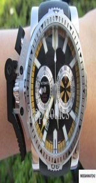 Chronique de chronographe Japon Chrono-chronofighter British Chronofighter Strap de caoutchouc Chronograph Japan Chrono Diver Racing Watch Men Wristwatch Waterpro7207043