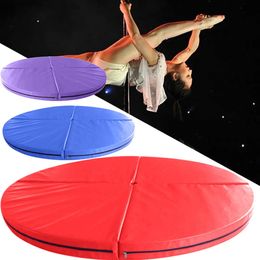 47x3.9inch 4 Vouwen Pole Dance Safety Mat Gym Oefening Fitness Yoga Floor Pad